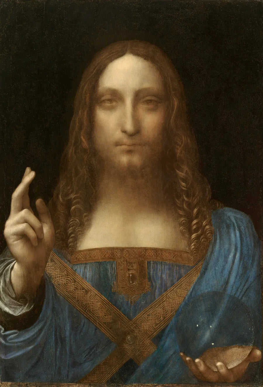 Спаситель мира (Salvator Mundi) - Леонардо да Винчи