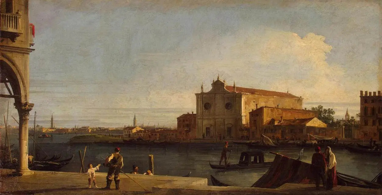 San Giovanni dei Battuti à Murano - Canaletto - Alpha Reproduction