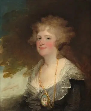 Sarah Shippen Lea (Mme Thomas Lea) - Gilbert Stuart - Alpha Reproduction