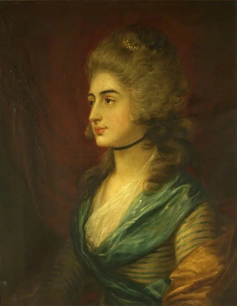 Сара Сиддонс, урождённая Кембл (1755-1831) - Томас Гейнсборо