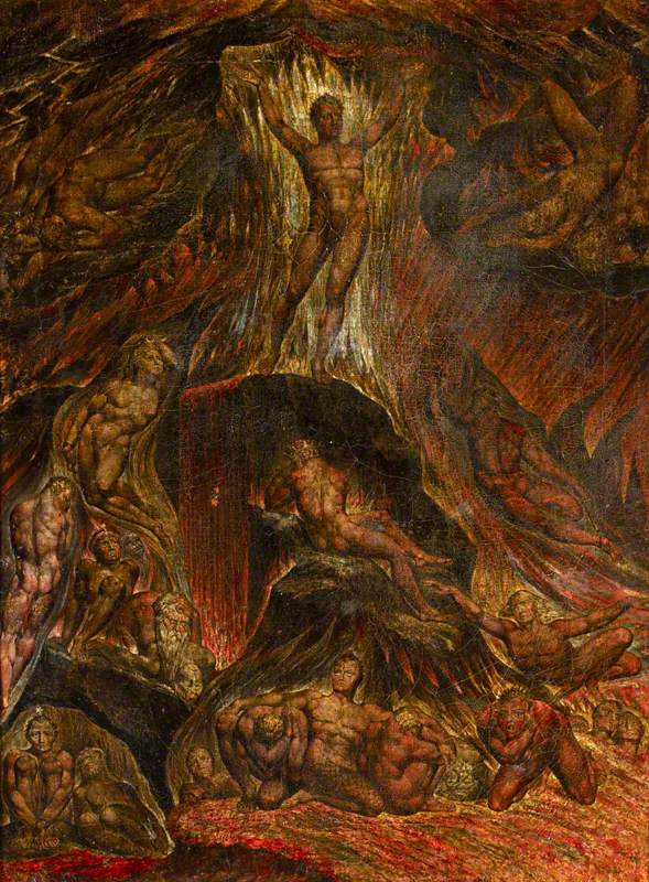 Satan appelant ses légions (extrait du « Paradis perdu » de John Milton) - William Blake - Alpha Reproduction