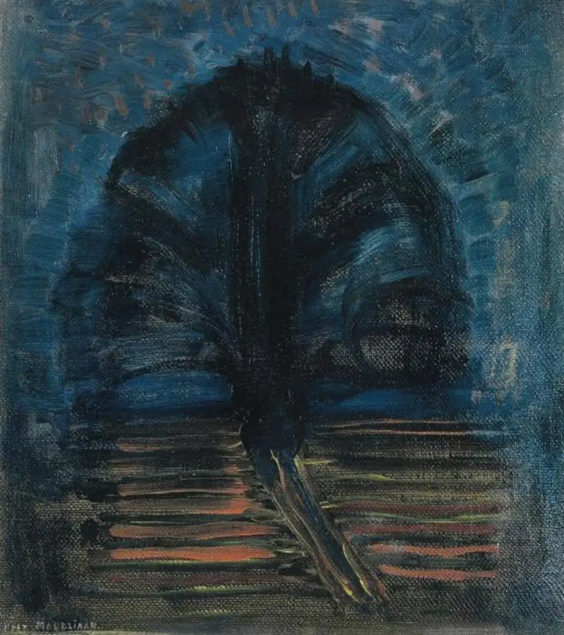 Голубая ива II - Пит Мондриан