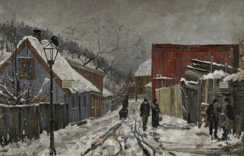 Саксегардсгате - Эдвард Мунк