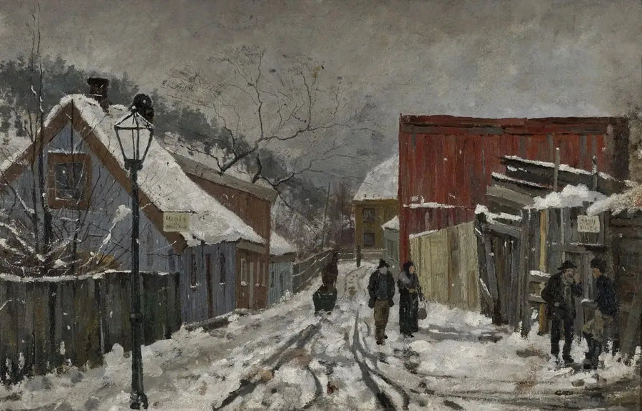 Саксегардсгате - Эдвард Мунк