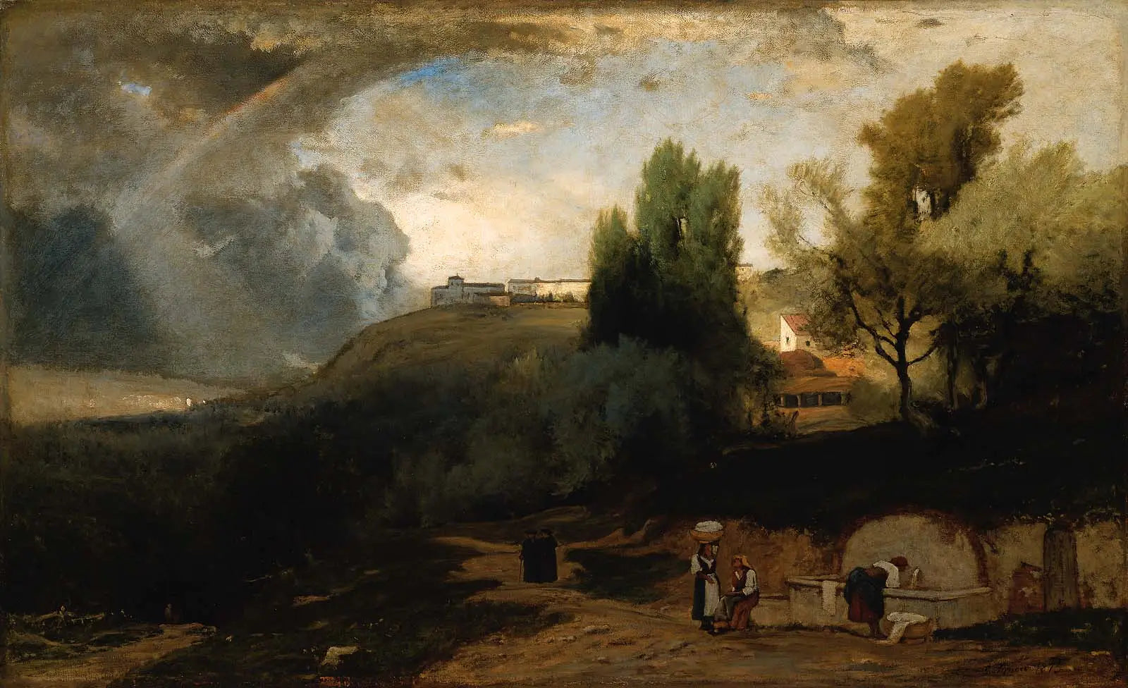 Scène à Pérouse - George Inness - Alpha Reproduction