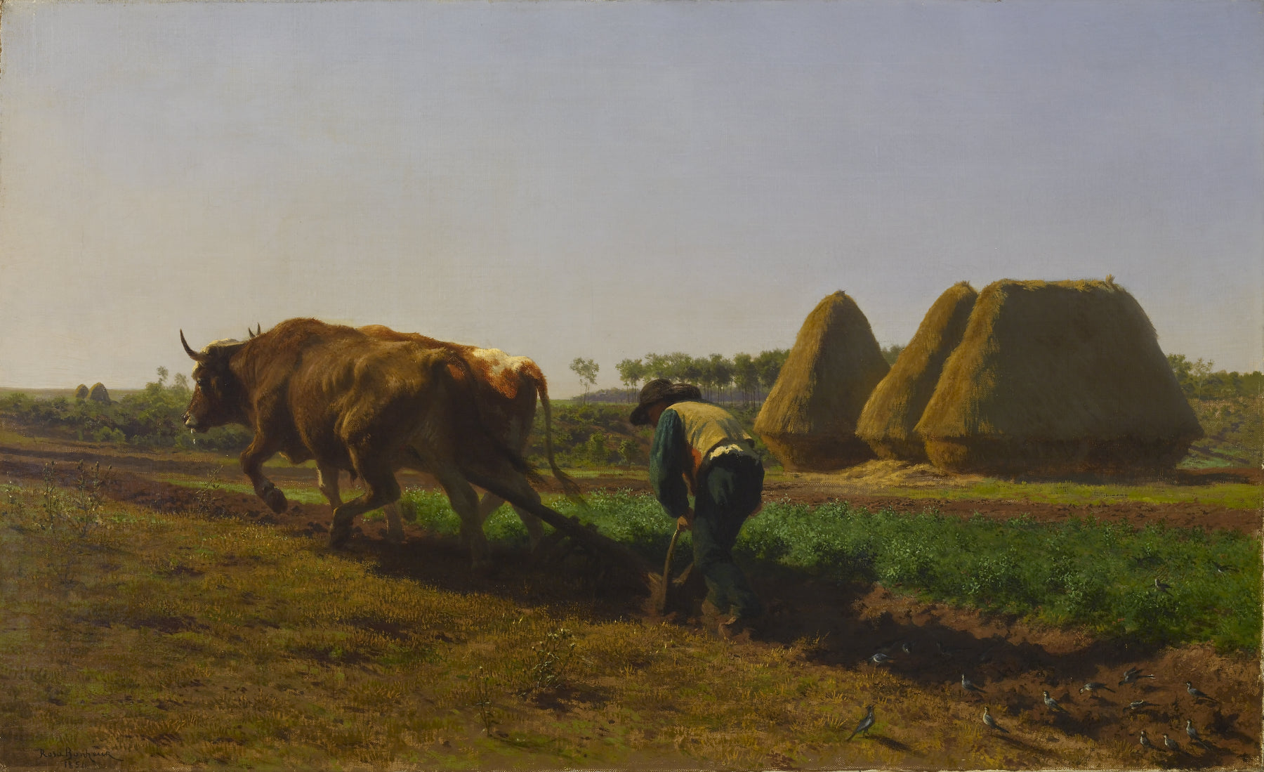 Scène de labour - Rosa Bonheur - Alpha Reproduction
