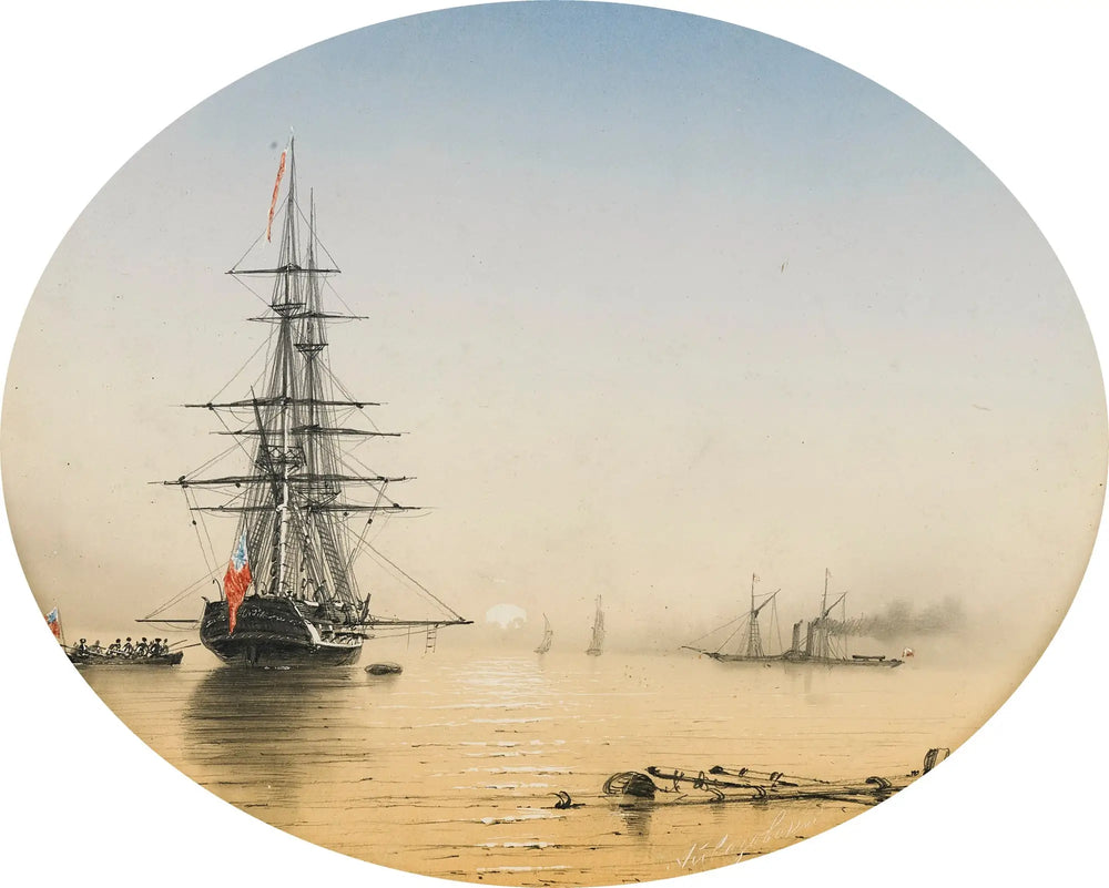 Scène de port - Ivan Aïvazovski - Alpha Reproduction