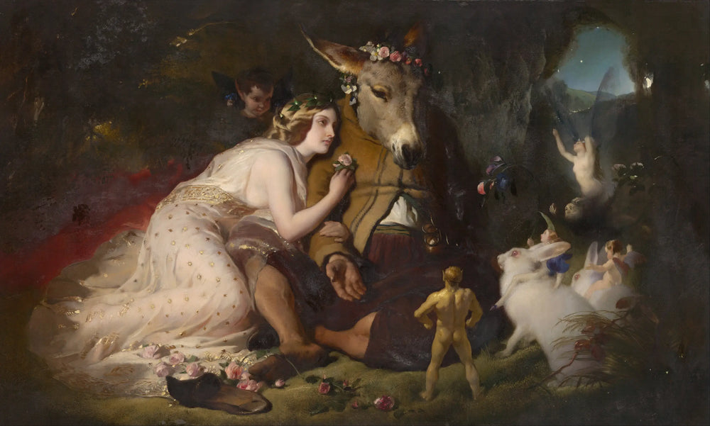 Scène du Songe d’une nuit d’été - Edwin Henry Landseer - Alpha Reproduction