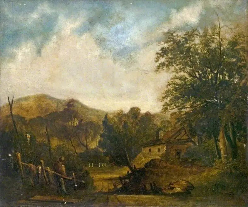 Scène rurale avec un chalet - John Constable - Alpha Reproduction