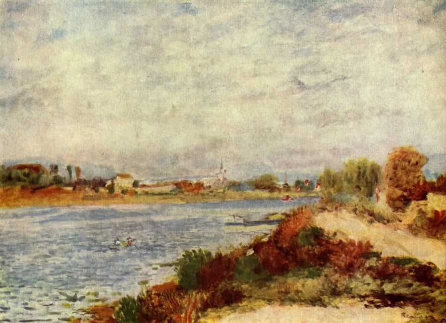 Сена в Аржантёе - Пьер-Огюст Ренуар