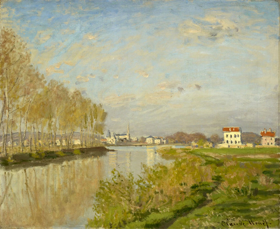 Сена в Аржантёй - Клод Моне