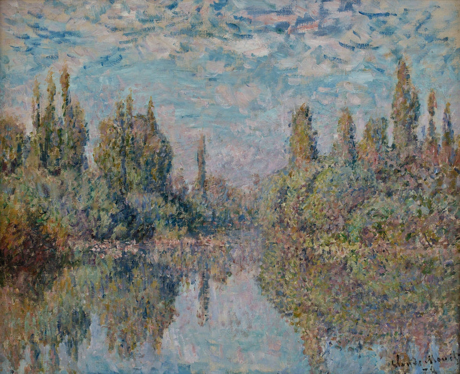 Сена в Ветёе W481 - Клод Моне