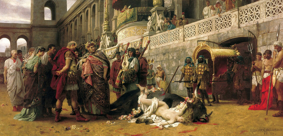 Dircé chrétienne - Henryk Siemiradzki