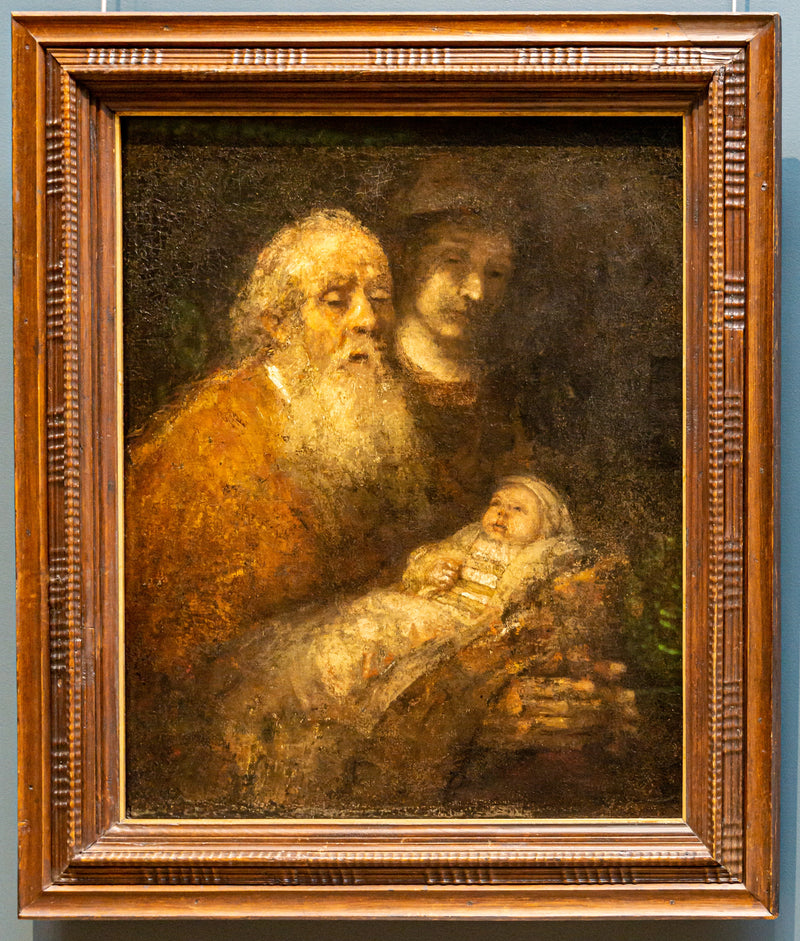 Симон в Храме - Рембрандт