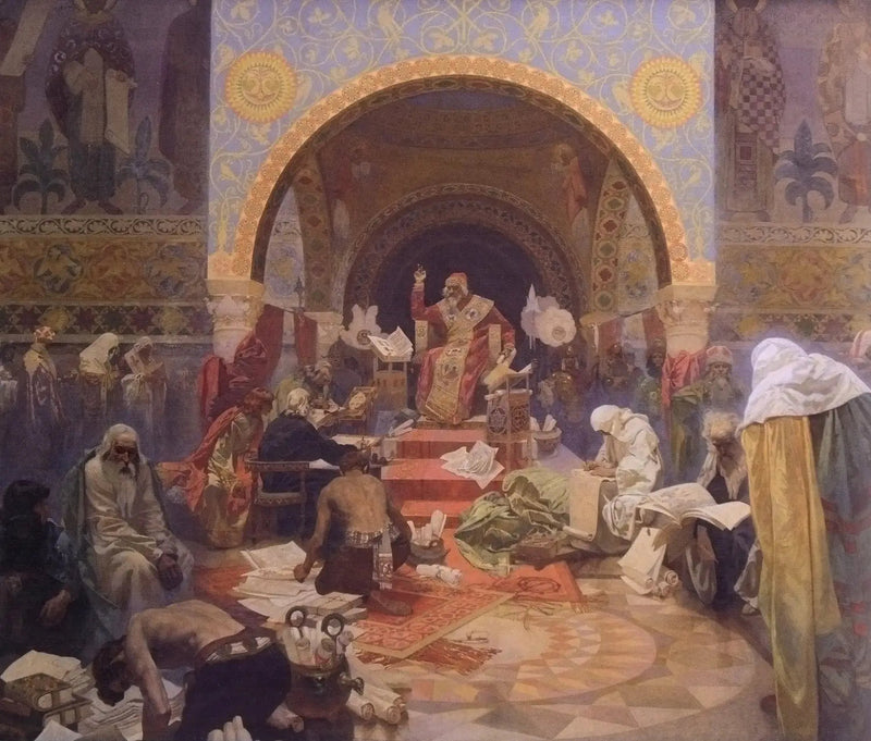 Симеон, царь болгар - Альфонс Муха