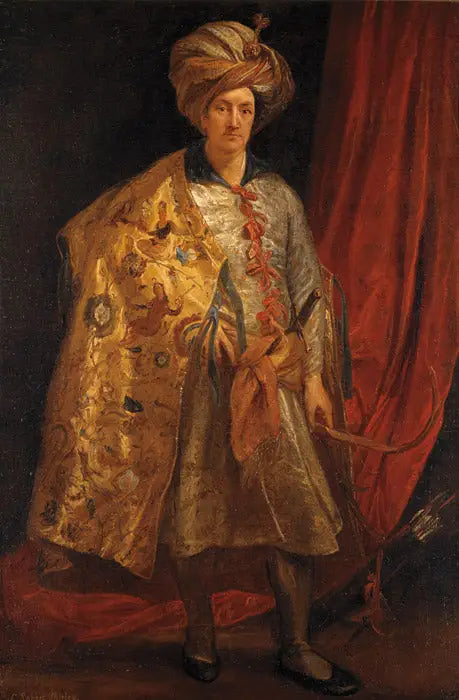 Сэр Роберт Ширли (1581-1628) - Антуан ван Дейк