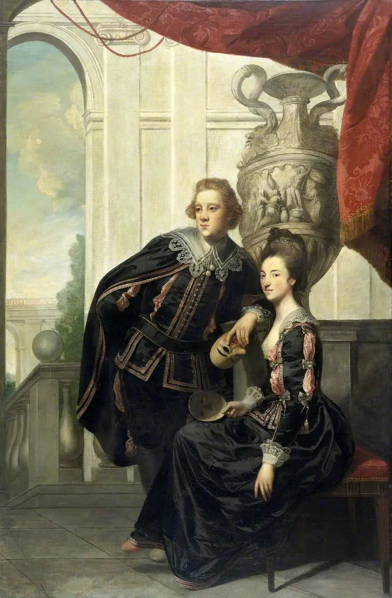 Сэр Уоткин Уильямс-Винн (1749–1789) и леди Генриетта Уильямс-Винн (1748–1769) - Джошуа Рейнольдс