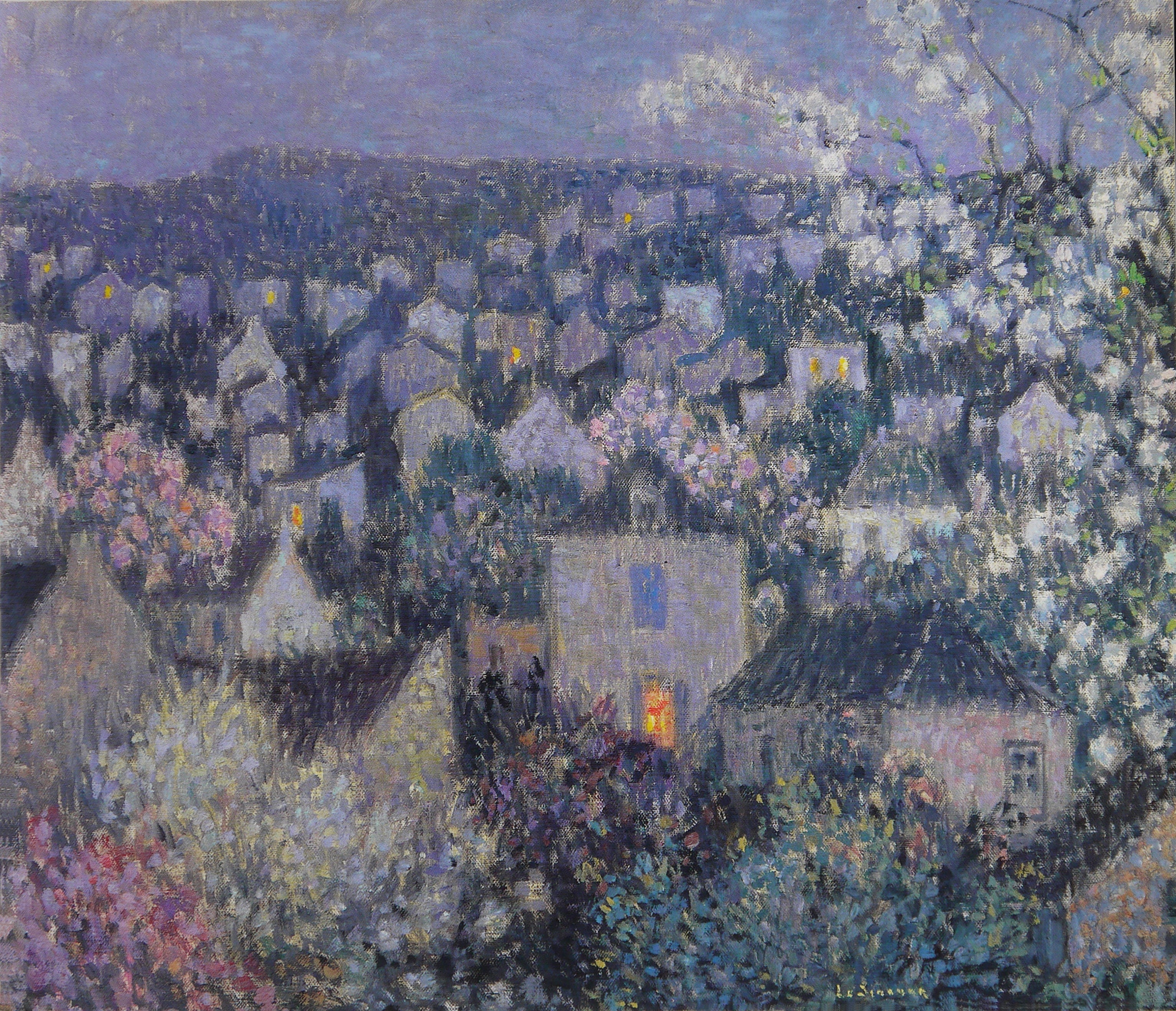 Soir de mai - Henri Le Sidaner - Alpha Reproduction