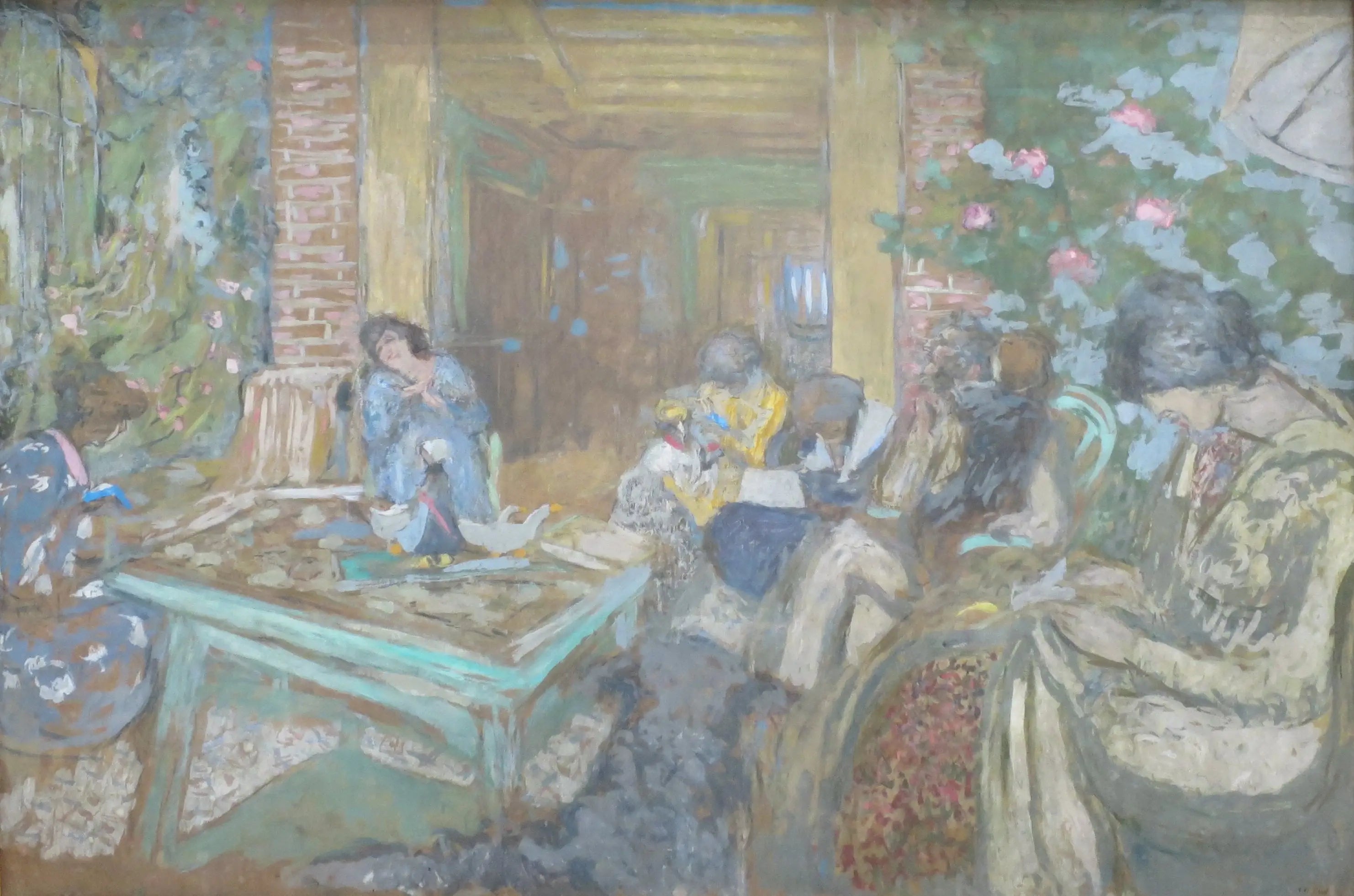 Soirée couture à Loctudy - Édouard Vuillard - Alpha Reproduction