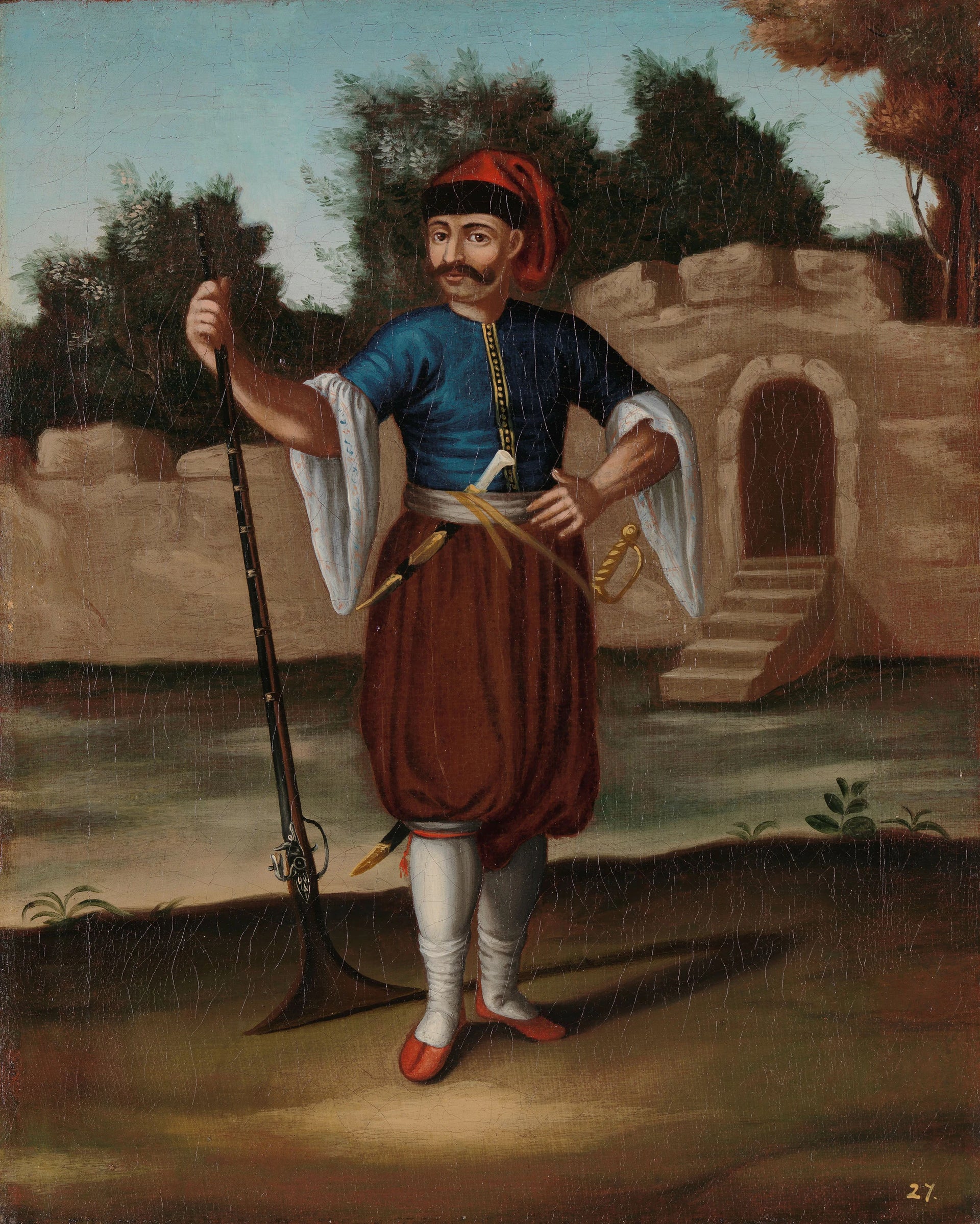 soldat albanais - Jean-Baptiste van Mour