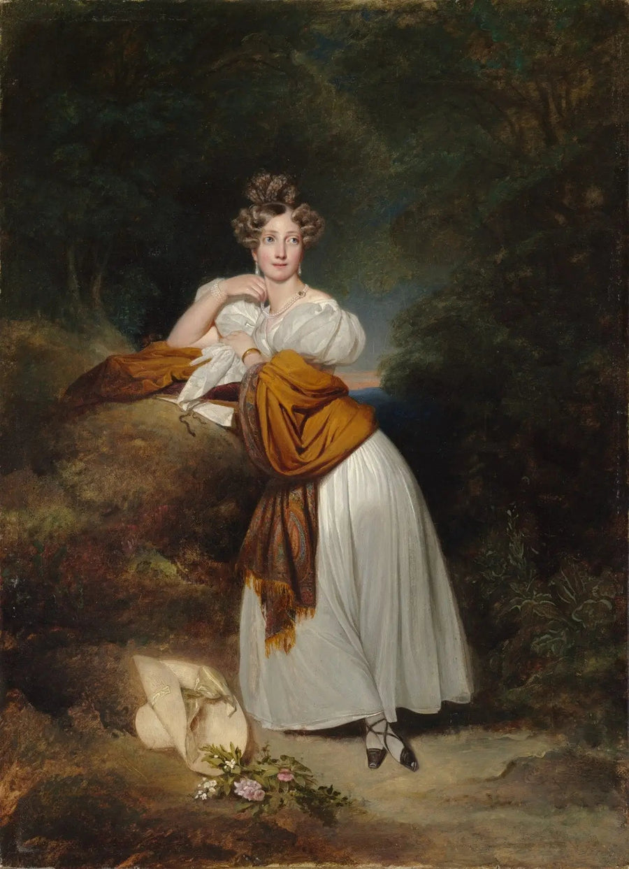 Софи Гийеметт, великодворянка Баден (1801-1865) - Франц Ксавер Винтерхальтер