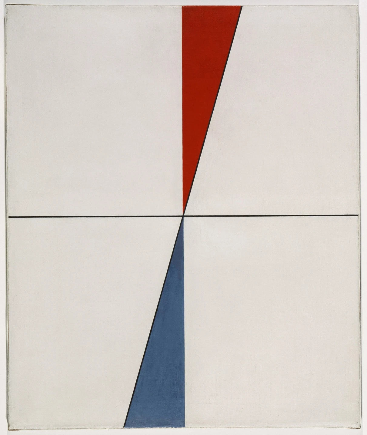 Two Triangles*, peinture de Sophie Taeuber-Arp