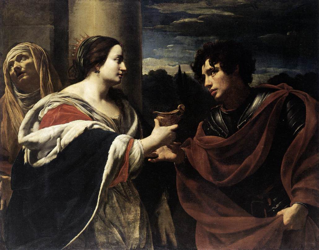 Sophonisbe recevant la coupe de poison - Simon Vouet - Alpha Reproduction