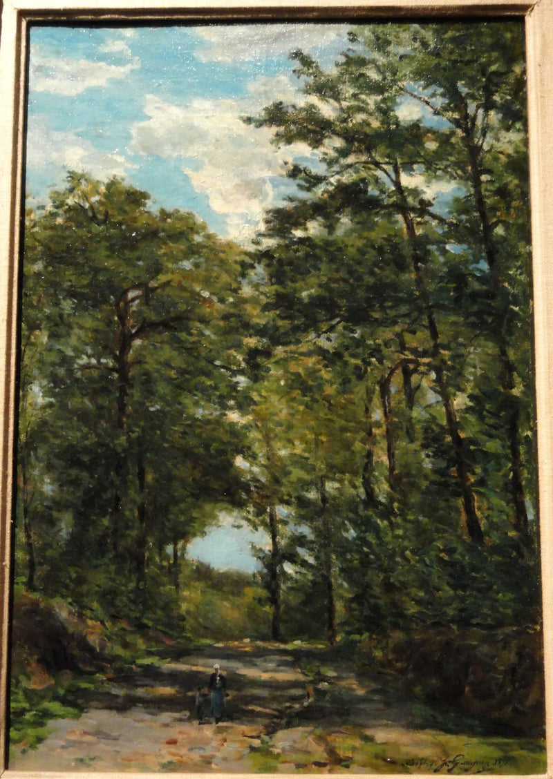 Подлесок Вирофлея - Поль Гоген