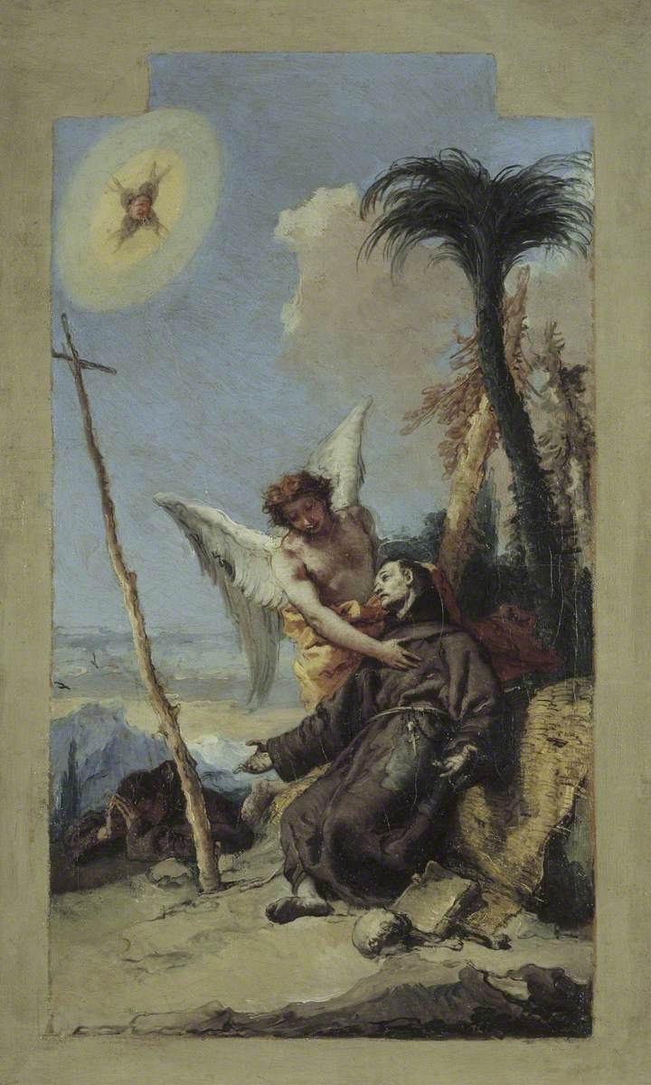 Stigmatisation de saint François - Giovanni Battista Tiepolo - Alpha Reproduction