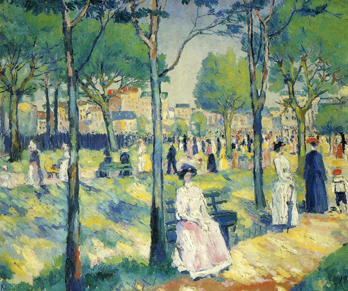 Sur le boulevard - Kazimir Malevich - Alpha Reproduction