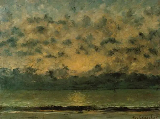 На берегах Женевского озера - Гюстав Курбе