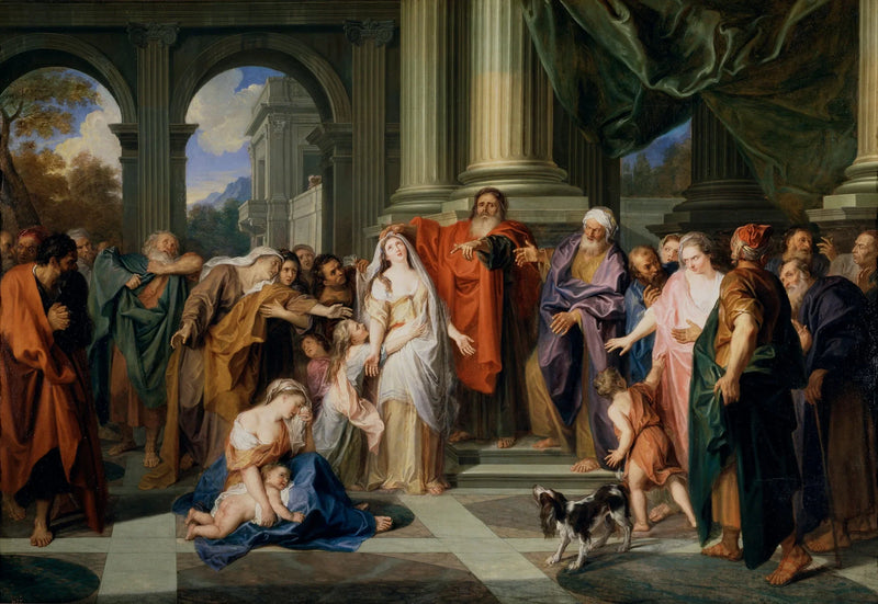 Suzanne accusée d'adultère - Antoine Coypel