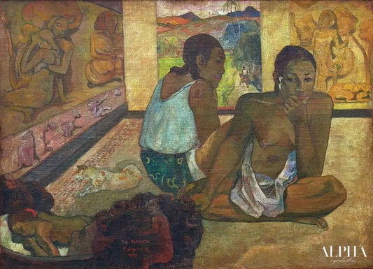 Te rerioa (le rêve) - Paul Gauguin - Reproductions de tableaux et peintures haut de gamme