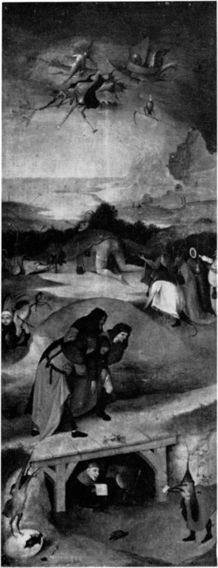 La Tentation de saint Antoine. - Jérôme Bosch