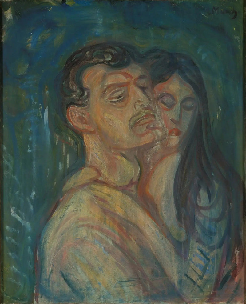 Лоб в лоб - Эдвард Мунк