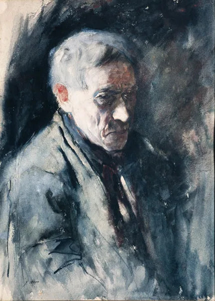 голова мужчины - Jan Toorop