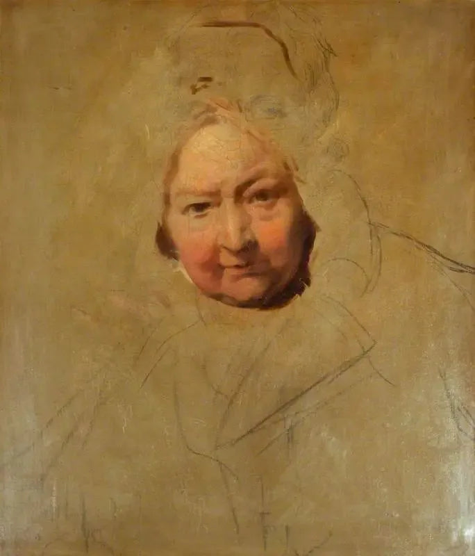 Голова пожилой дамы - Thomas Lawrence