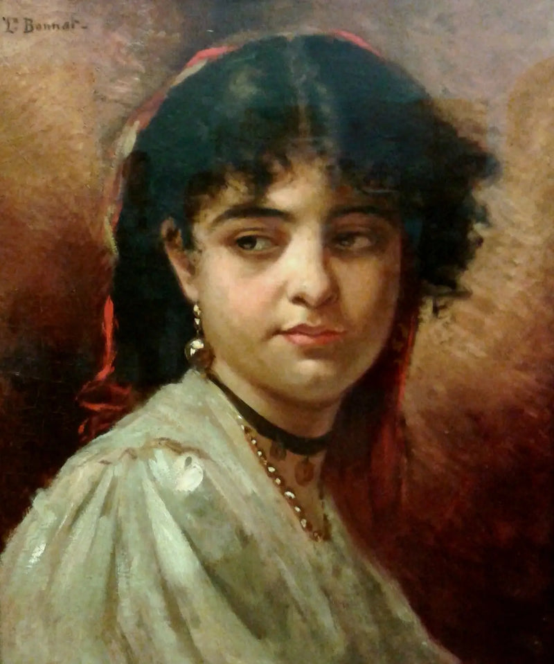 Голова женщины - Леон Бонна