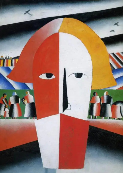 Tête de paysan - Kazimir Malevich - Alpha Reproduction
