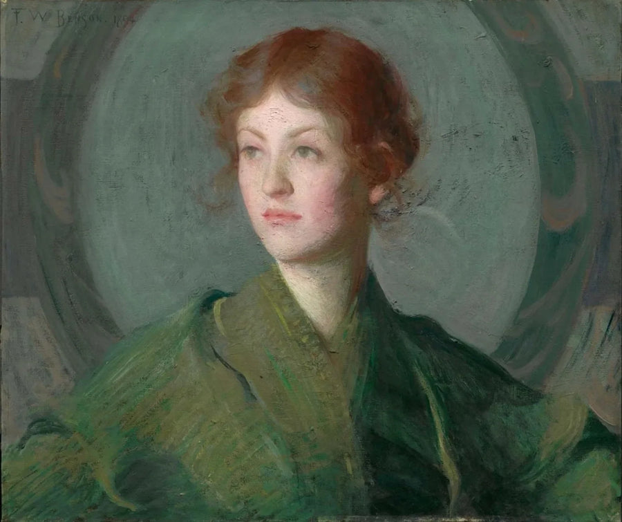 Декоративная голова - Frank Weston Benson