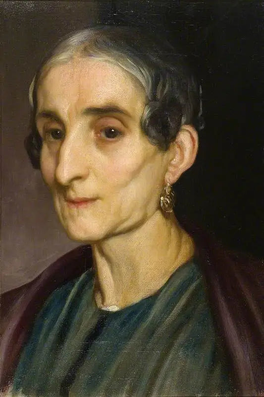 Голова пожилой итальянской женщины - Фредерик Лейтон