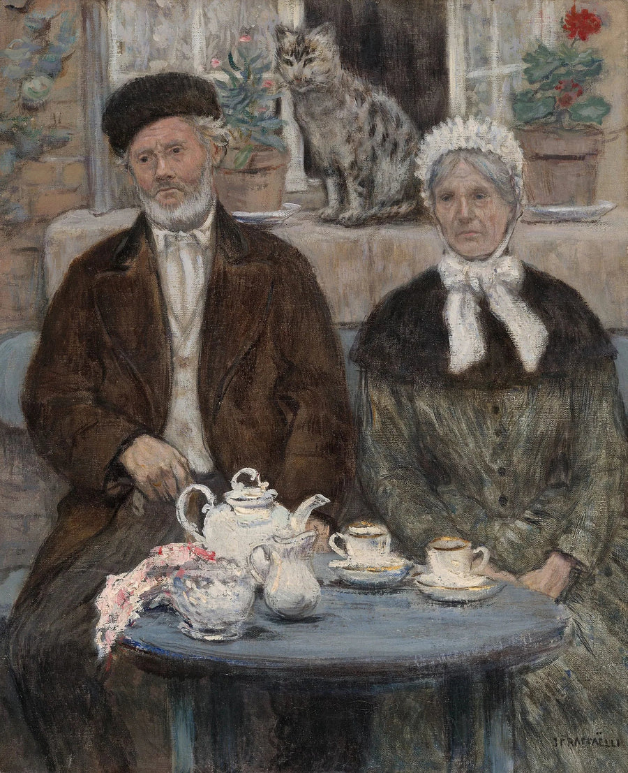 Thé de l'après-midi - Jean-François Raffaëlli
