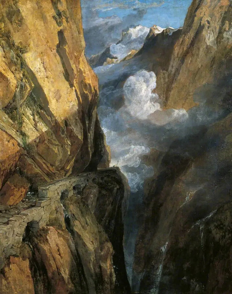 Проход Святого Готарда, Швейцария - Дж. М. У. Тёрнер