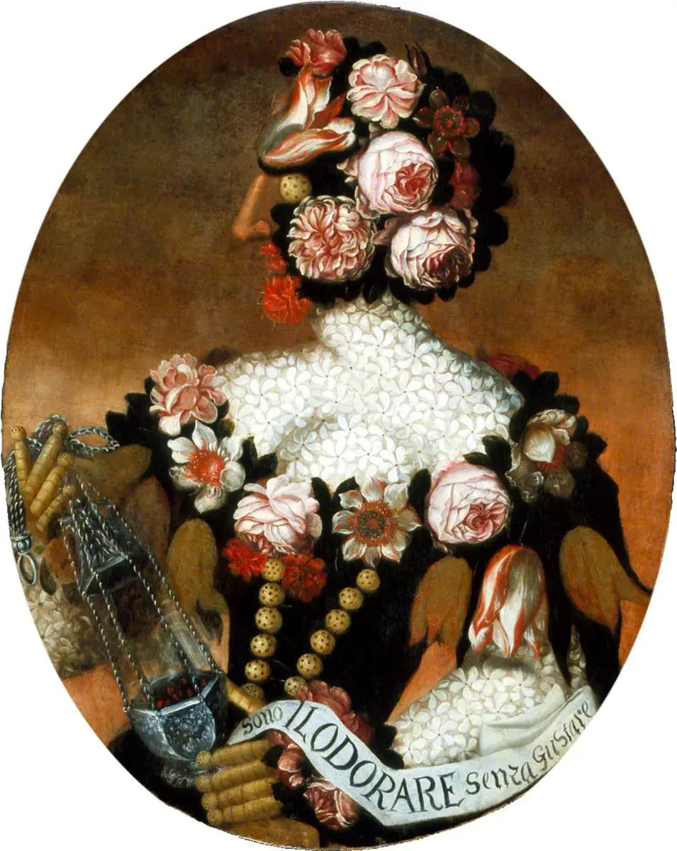 The Sense of Smell - Giuseppe Arcimboldo - Alpha Reproduction