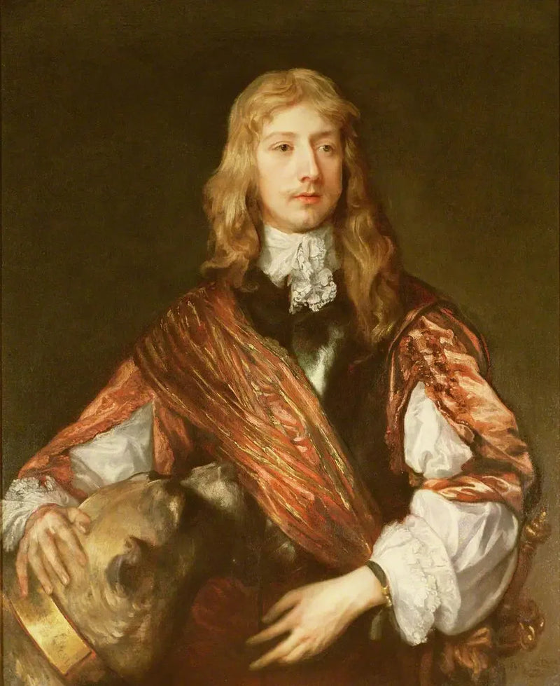 Томас Киллигрю (1611–1682) с мастифом - Антуан ван Дейк
