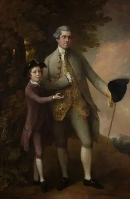 Томас Рамболд (1736–1791) и его сын - Томас Гейнсборо