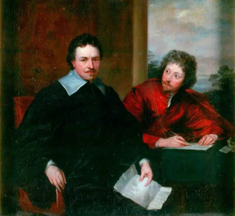 Томас Уэстворт (1593–1641), первый граф Страффорд, и его секретарь сэр Филип Майнгэринг (1589–1661) - Антуан ван Дейк
