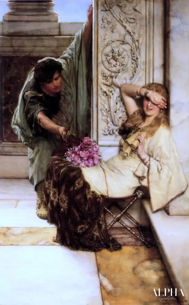 Timide - Lawrence Alma-Tadema Reproductions de tableaux à la peinture à l’huile