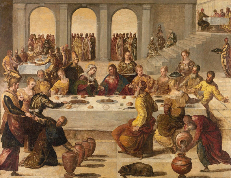 The Wedding Feast at Cana - Le Tintoret
