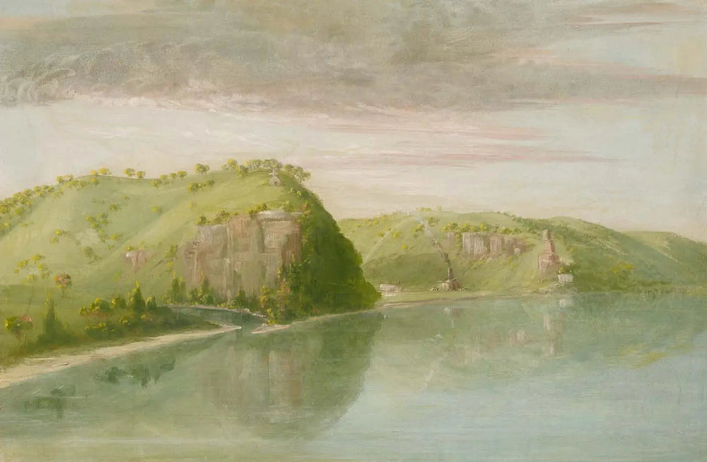 Tombe de Dubuque Haut-Mississippi - George Catlin - Alpha Reproduction
